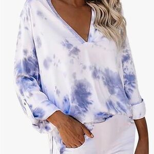 Dainty Hooligan Tie Dye Blouse